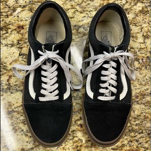 Vans Old Skool 721356 Black Gumsole Men’s 10